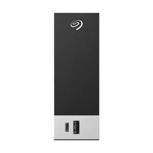 Seagate One Touch 10TB USB Type-C and USB 3.2 Black External HDD with Built-In Hub